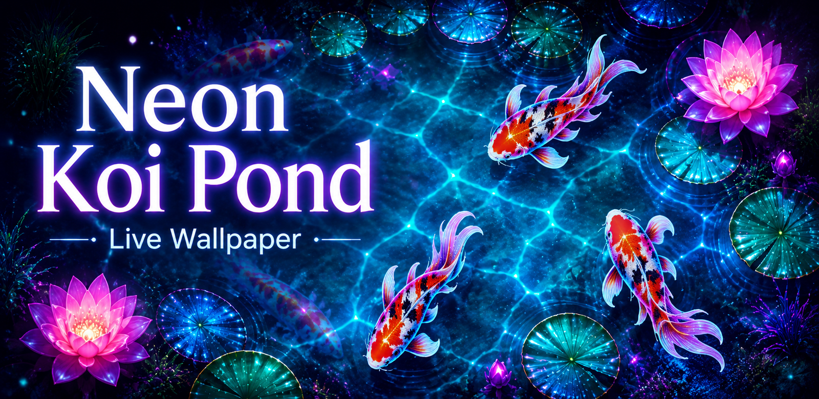 Neon Koi Pond preview